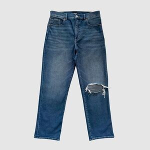 Express Super High Rise Modern Straight Jeans – Size 10R